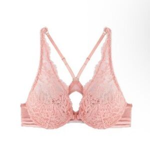 Stella McCartney Pink Lace Racerback Bra